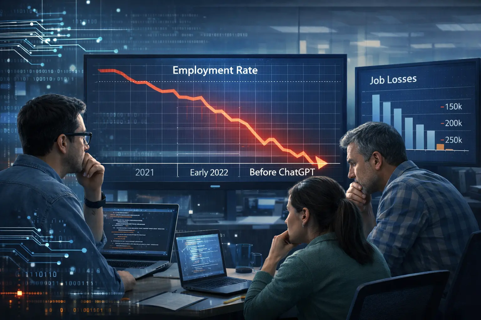 Impacto da IA no emprego começou antes do ChatGPT, revela estudo inovador