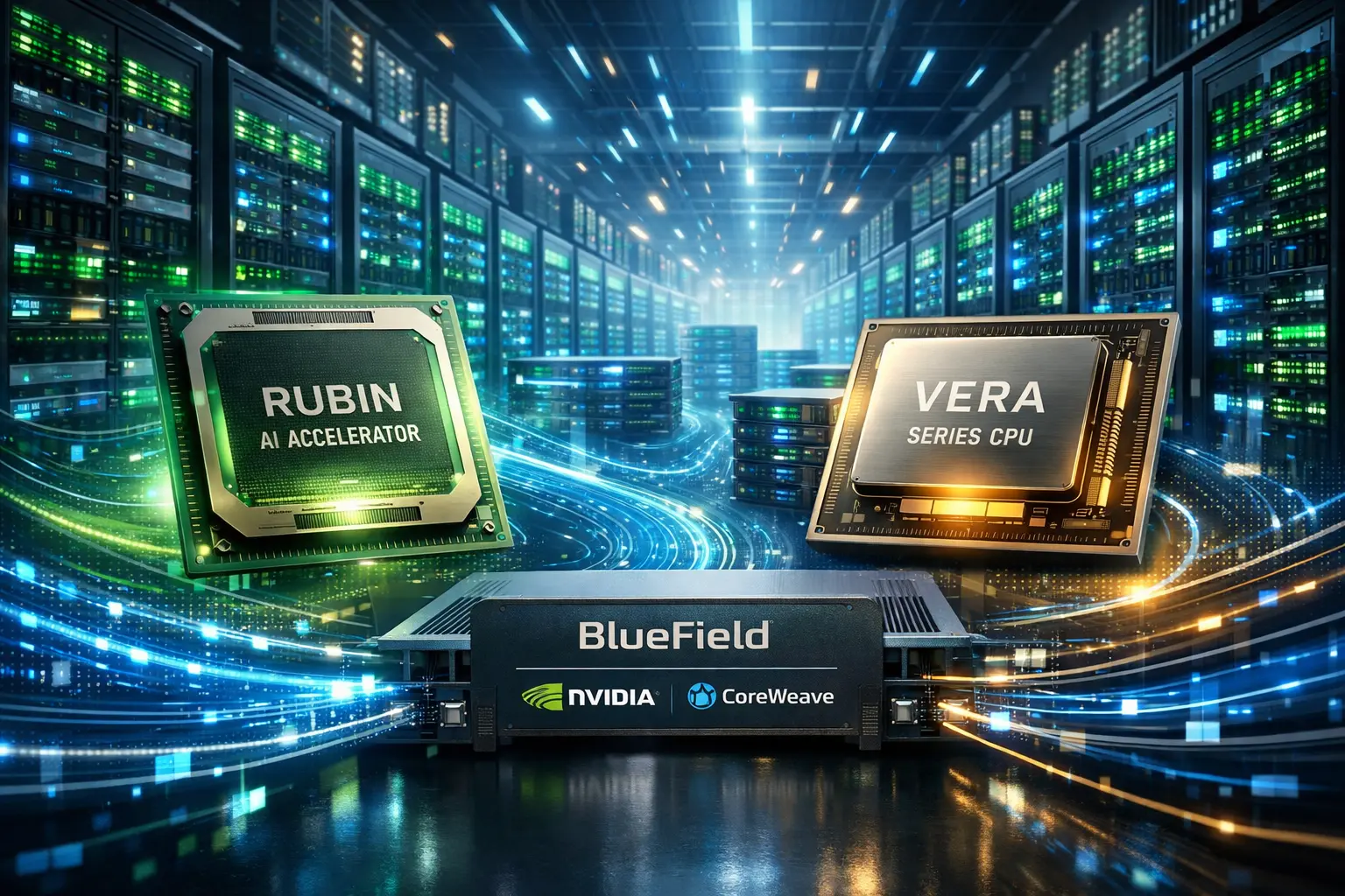 NVIDIA injeta US$ 2 bilhões na CoreWeave para acelerar fábricas de IA e expansão de data centers até 2030