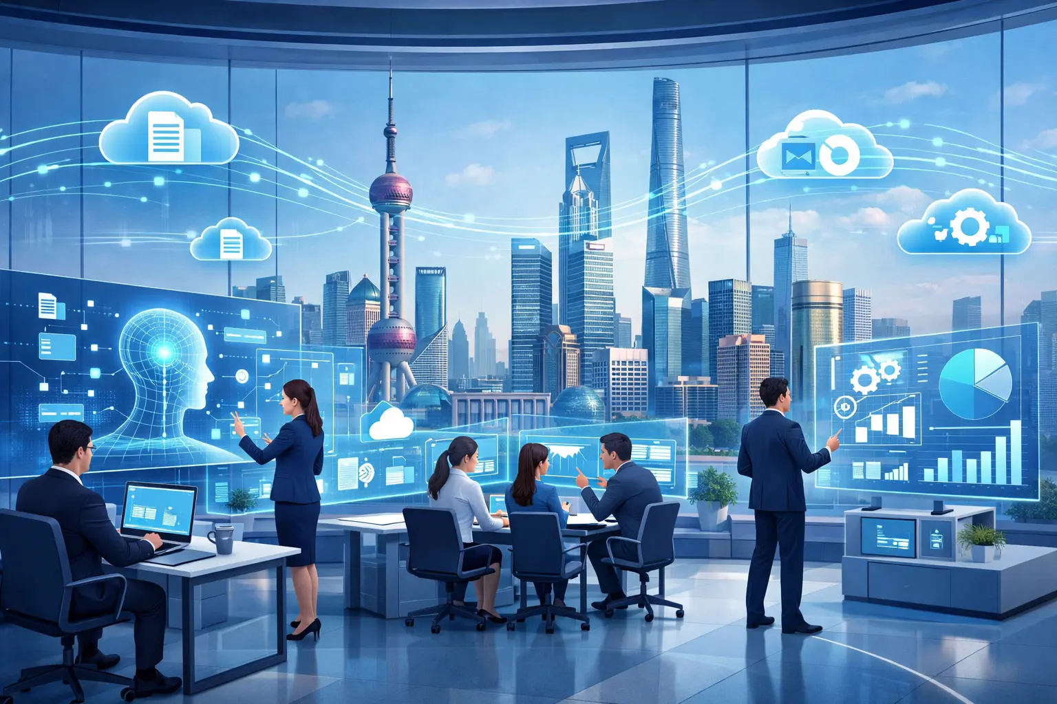 Kingsoft Office implanta “Cérebro Empresarial” com IA em Xangai e acelera processos corporativos em até 80%