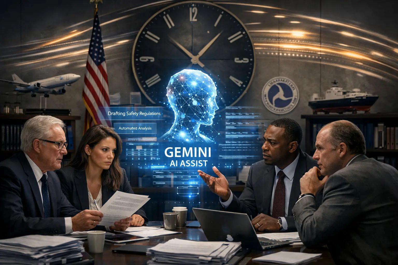 EUA avaliam usar IA Gemini para criar regras de segurança em ritmo acelerado e levantam alerta sobre riscos críticos