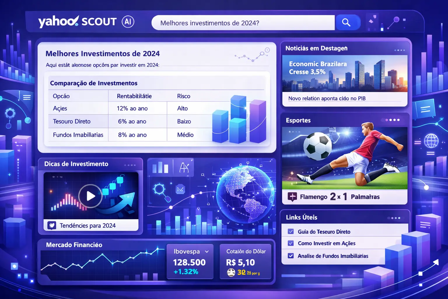 Yahoo lança Scout, busca por IA com Claude que integra 30 anos de dados e respostas altamente citadas