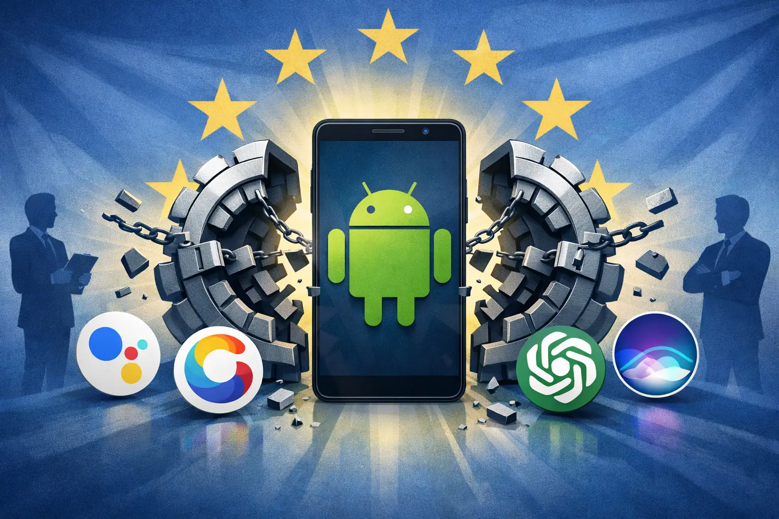 UE dá ultimato ao Google: Android deve abrir espaço para assistentes de busca por IA ou enfrentar multas bilionárias