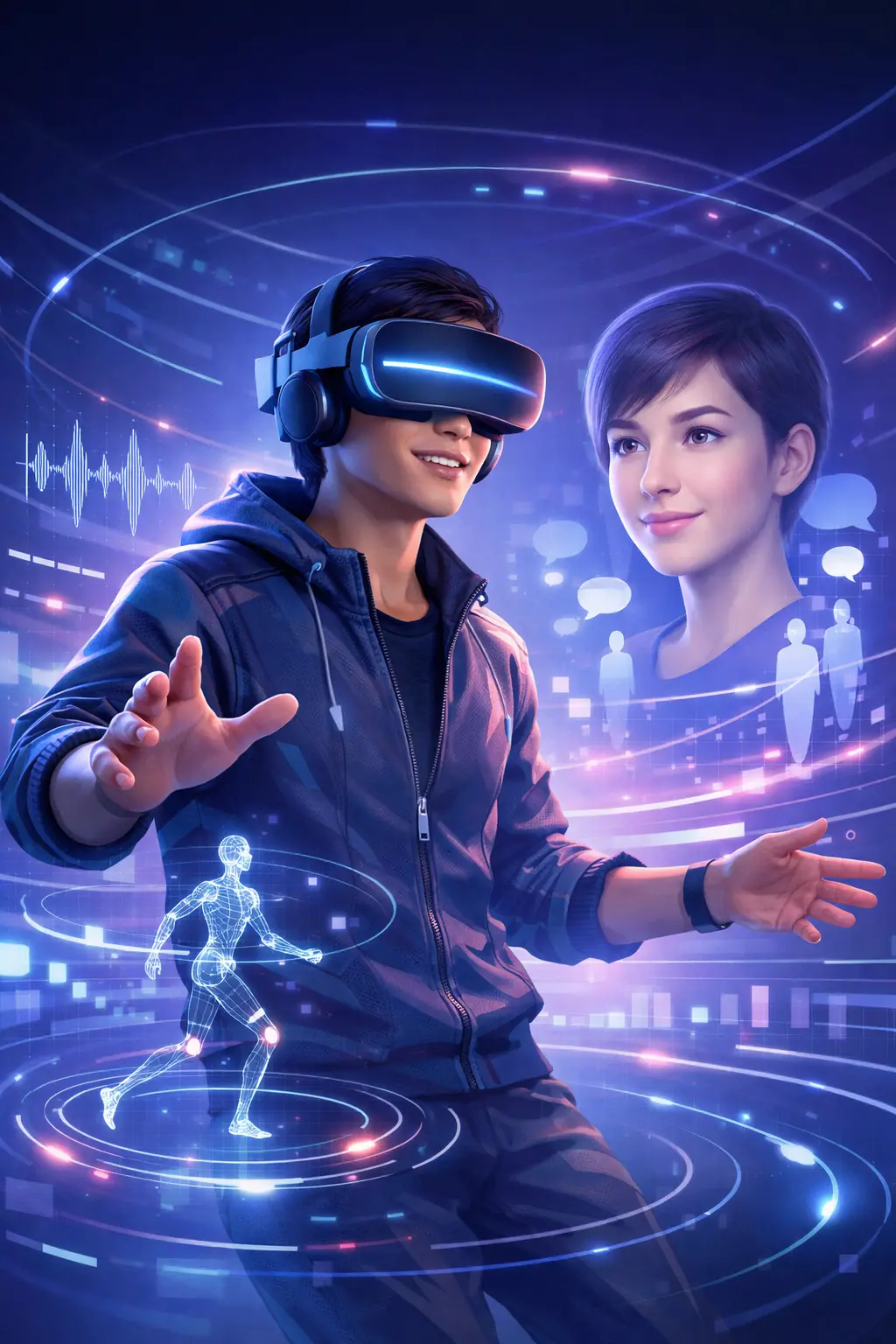 Meta aposta em IA multimodal para criar expressões faciais realistas no metaverso