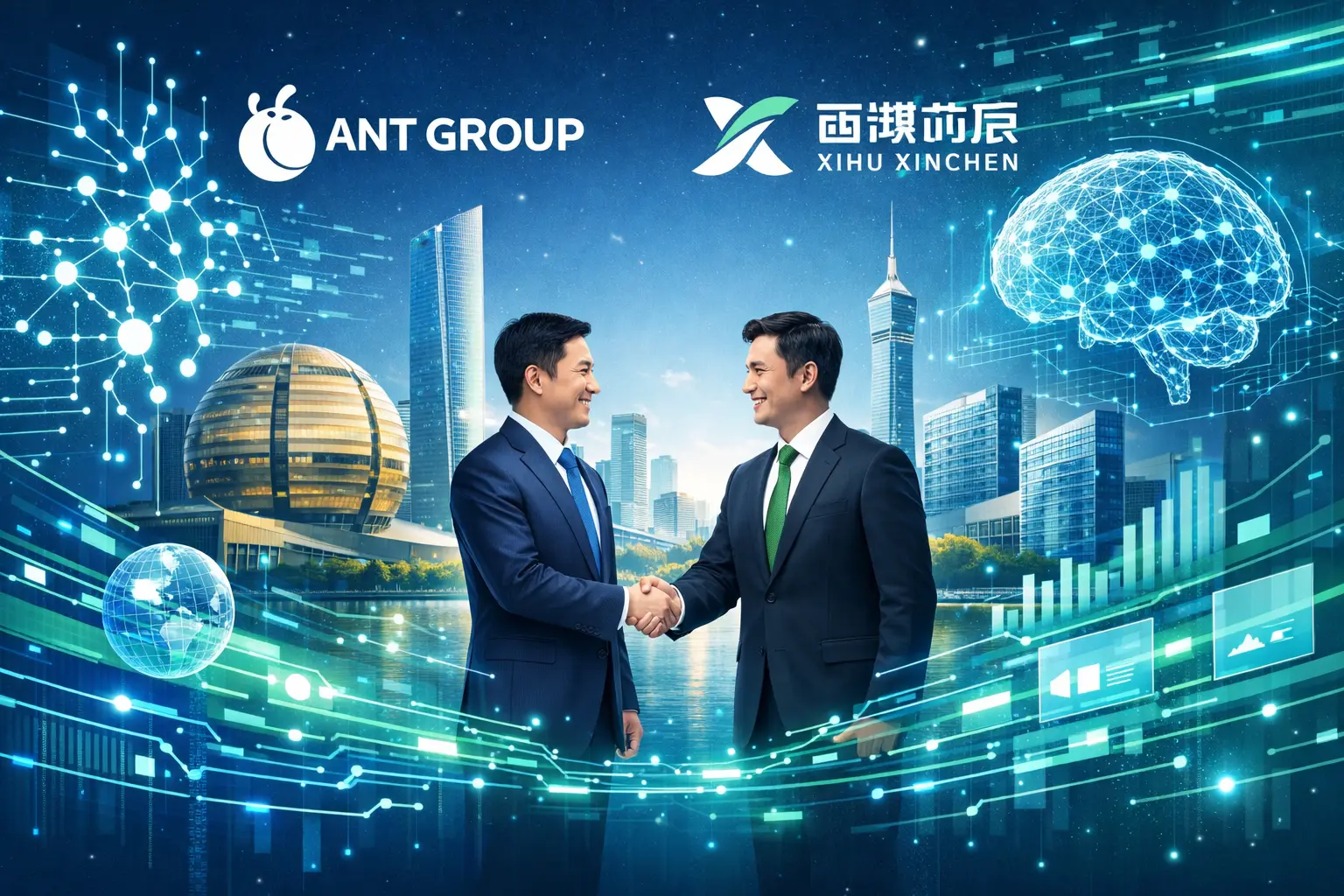 Ant Group entra no capital da Xihu Xinchen e reforça aposta estratégica em grandes modelos de IA