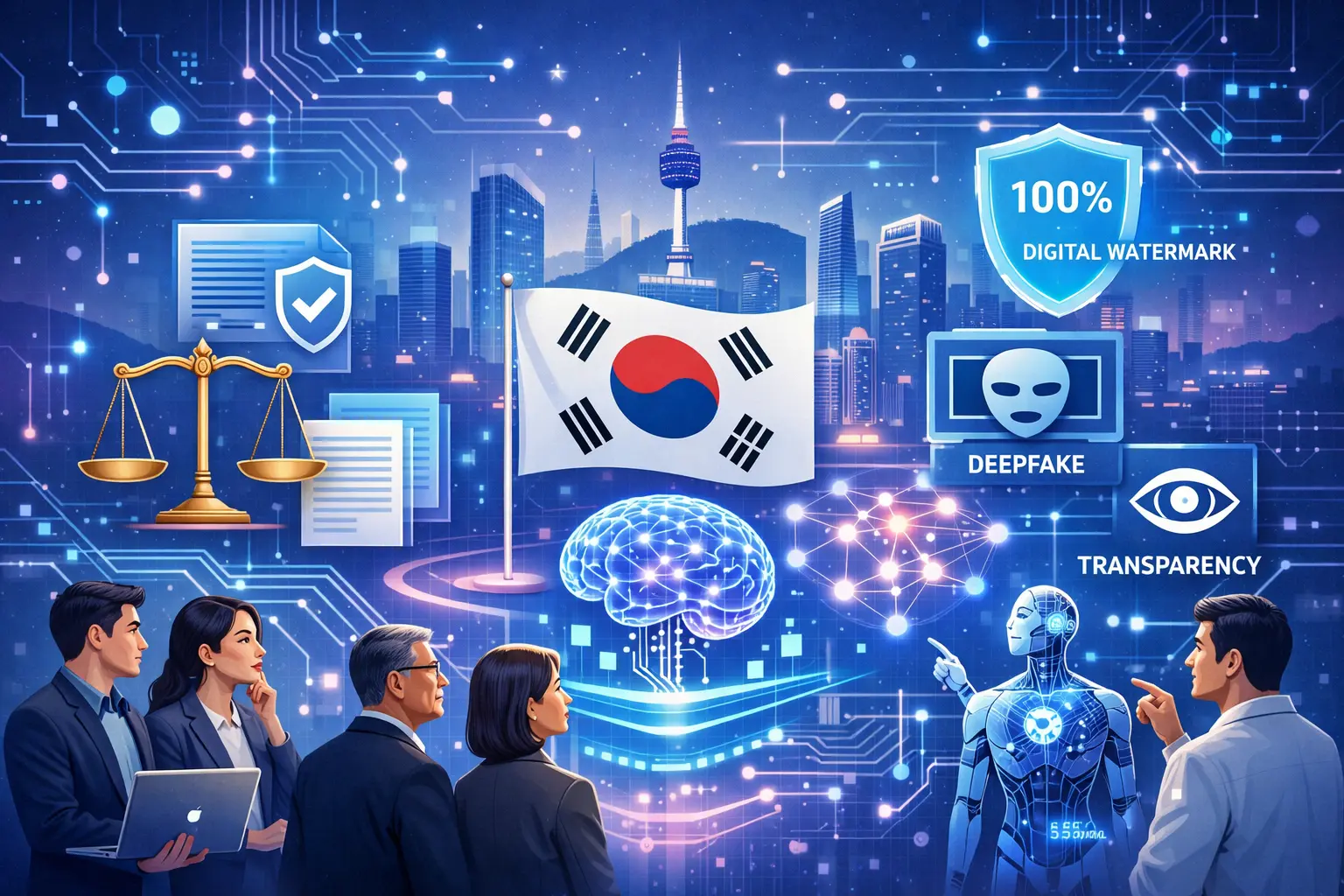 Coreia do Sul aprova a lei de IA mais abrangente do mundo e entra de vez na disputa pela liderança global em inteligência artificial