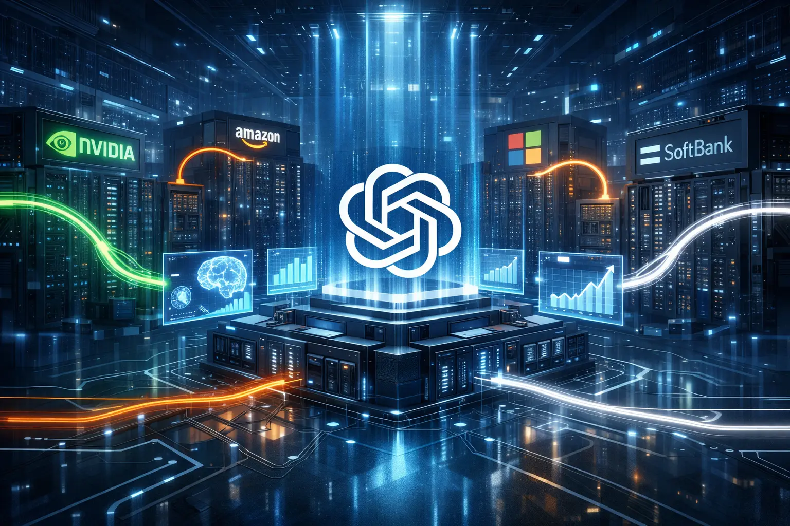 Gigantes da tecnologia articulam investimento de até US$ 60 bilhões na OpenAI para enfrentar o Google