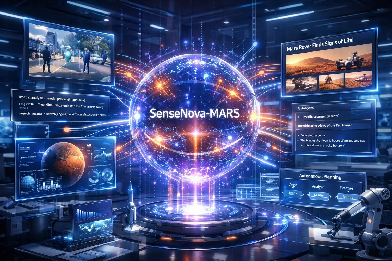 SenseTime abre o código do SenseNova-MARS, primeiro modelo multimodal agentic com raciocínio autônomo