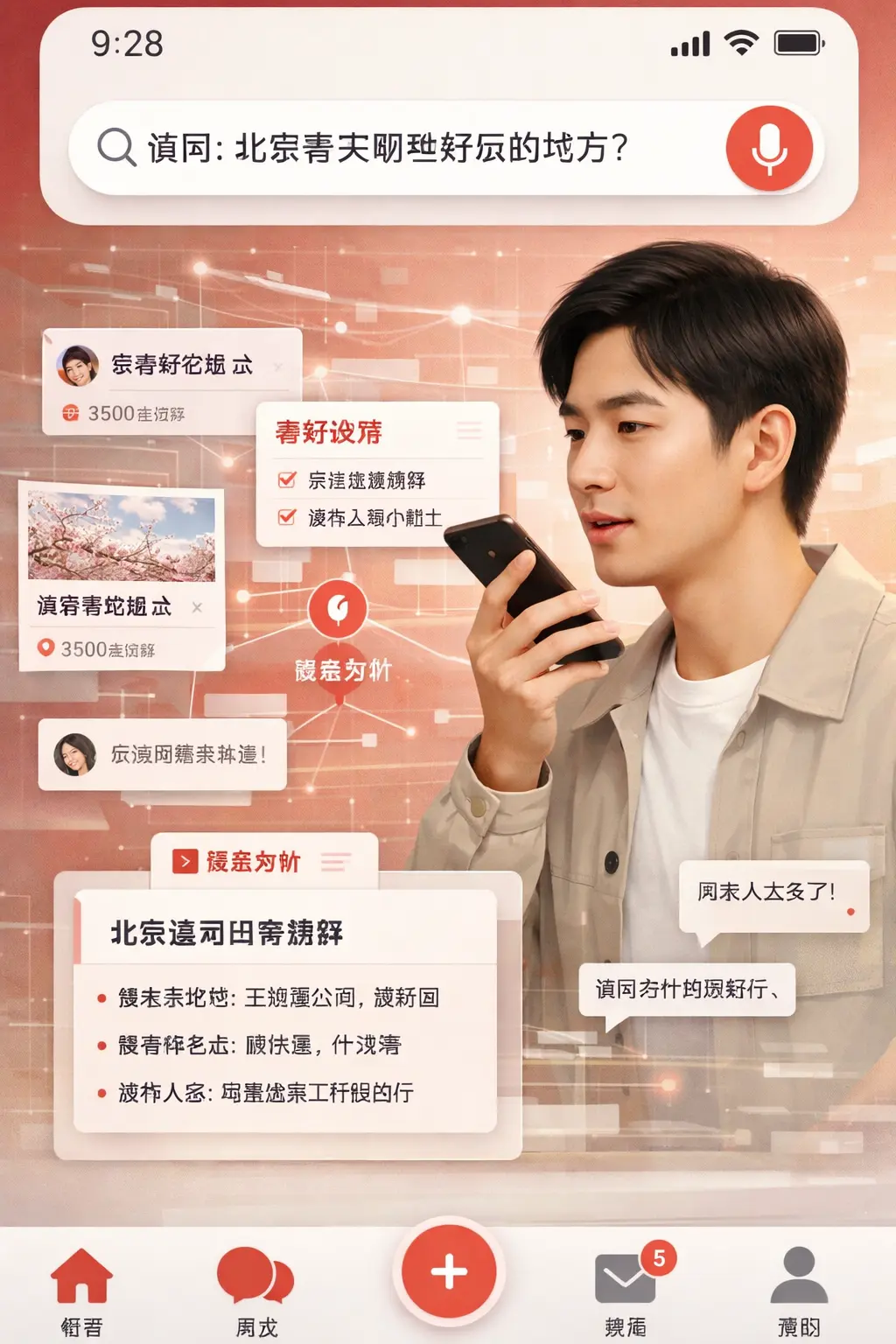 Xiaohongshu testa “Perguntar por Voz” e aposta em busca com IA baseada em experiências reais da comunidade