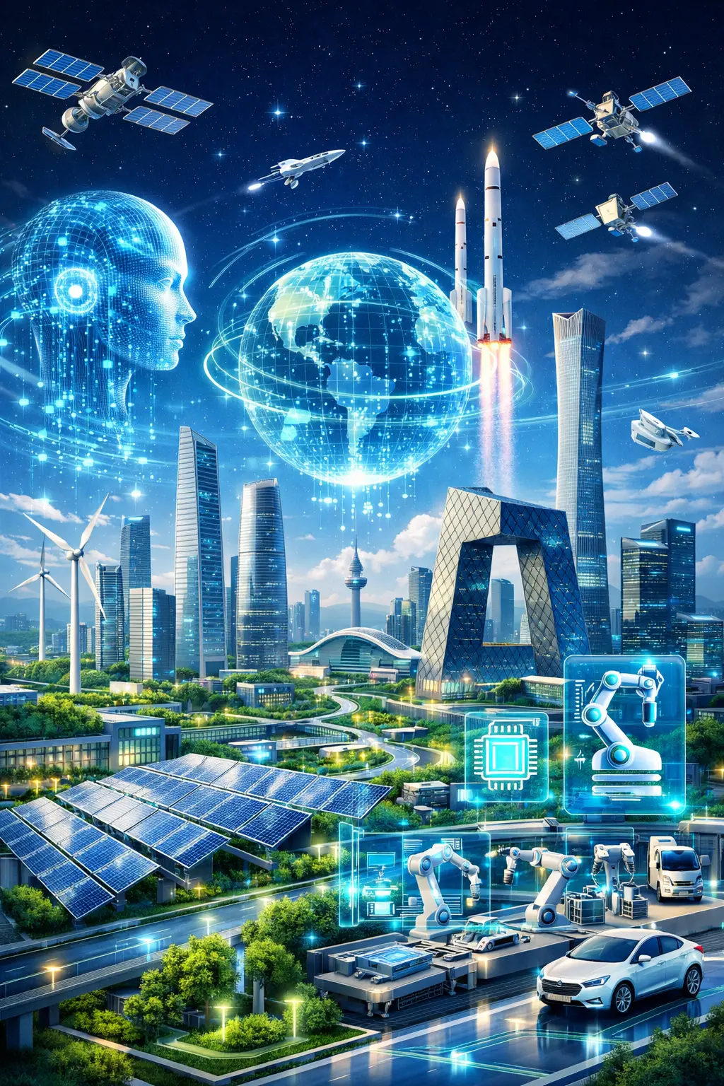 Pequim Aposta em Inteligência Artificial e Inovação para Alcançar Crescimento Econômico Trilionário até 2030