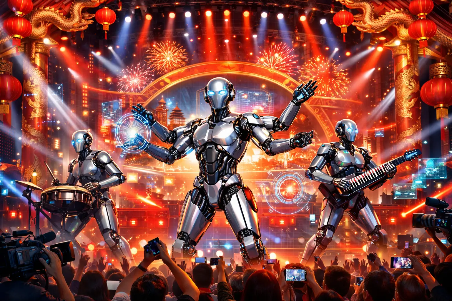 Robôs Inteligentes da Galaxy General Brilham na Gala de Ano Novo e Marcam a Entrada da IA Doméstica no Palco Nacional Chinês