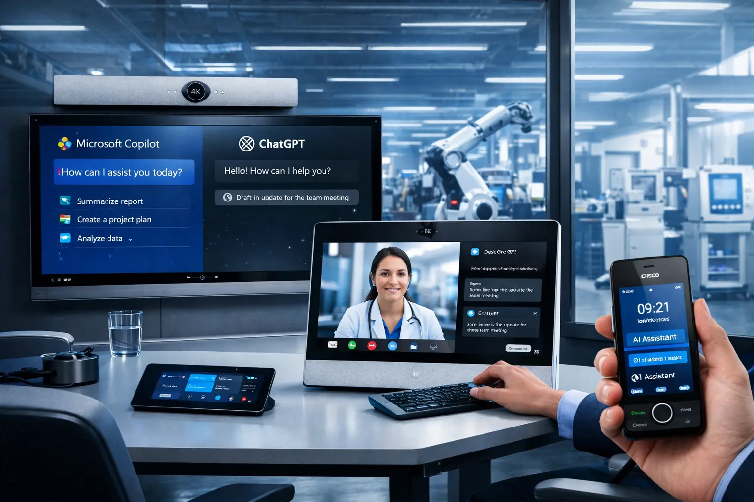 Cisco Inova com Dispositivos de Colaboração Inteligente e IA Integrada no ISE 2026