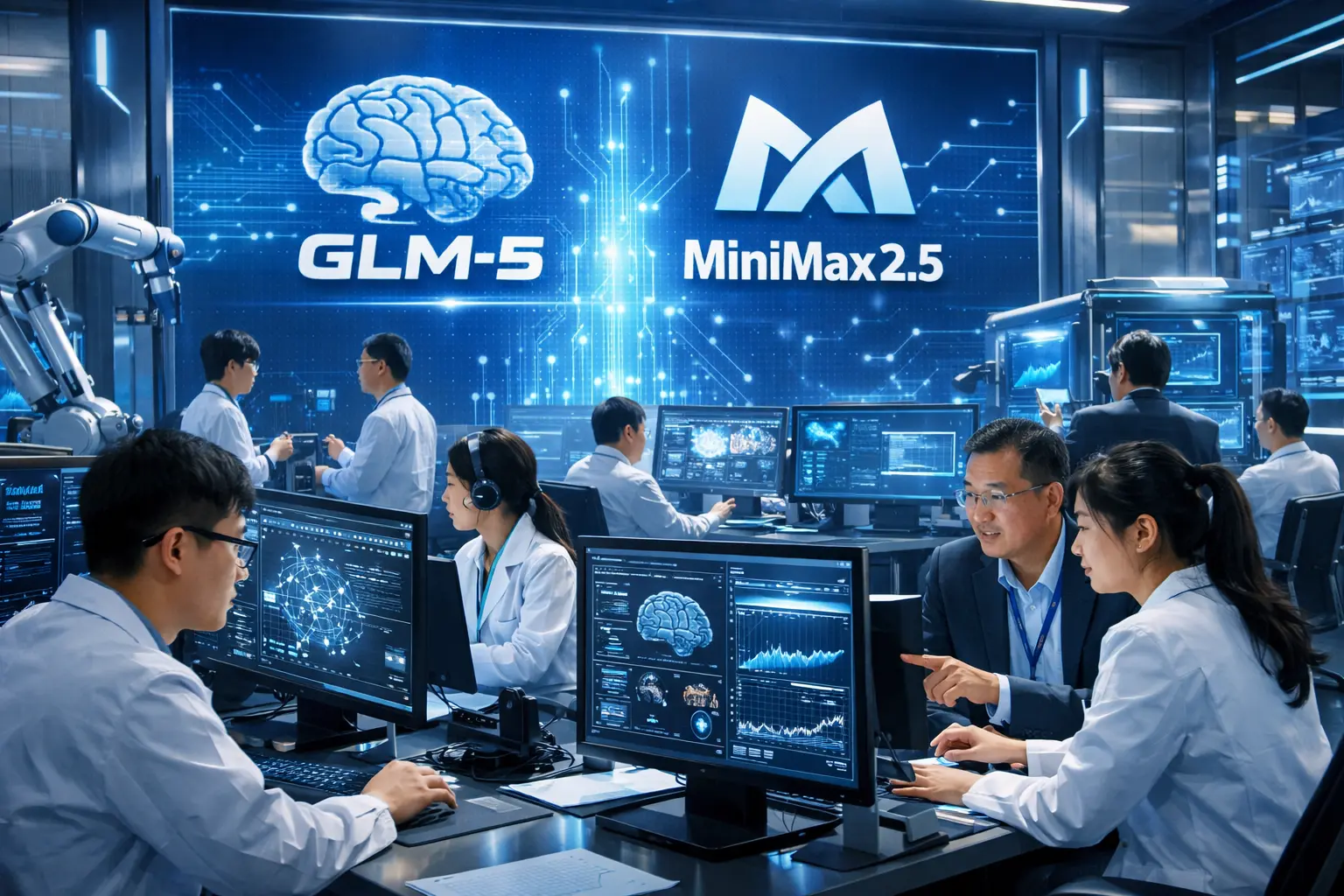 China Lança GLM-5 e MiniMax2.5, Marcando a Nova Era da Inteligência Artificial Nacional