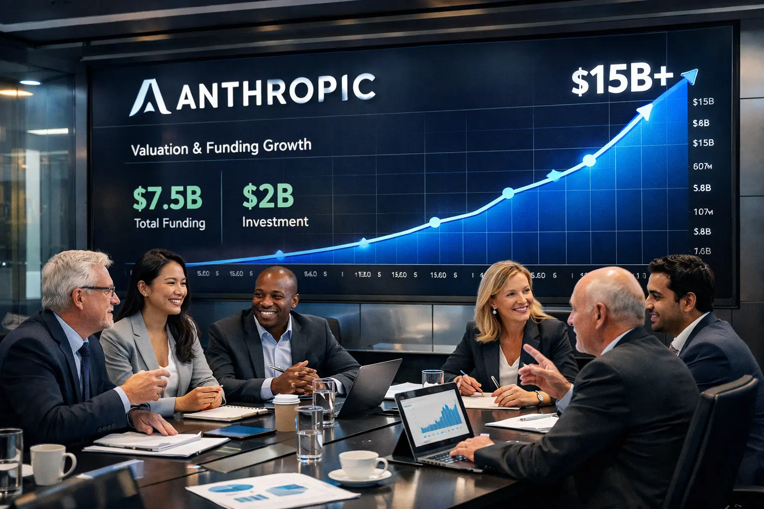 Anthropic capta US$ 30 bilhões, dispara para US$ 380 bilhões em valor de mercado e intensifica disputa com a OpenAI