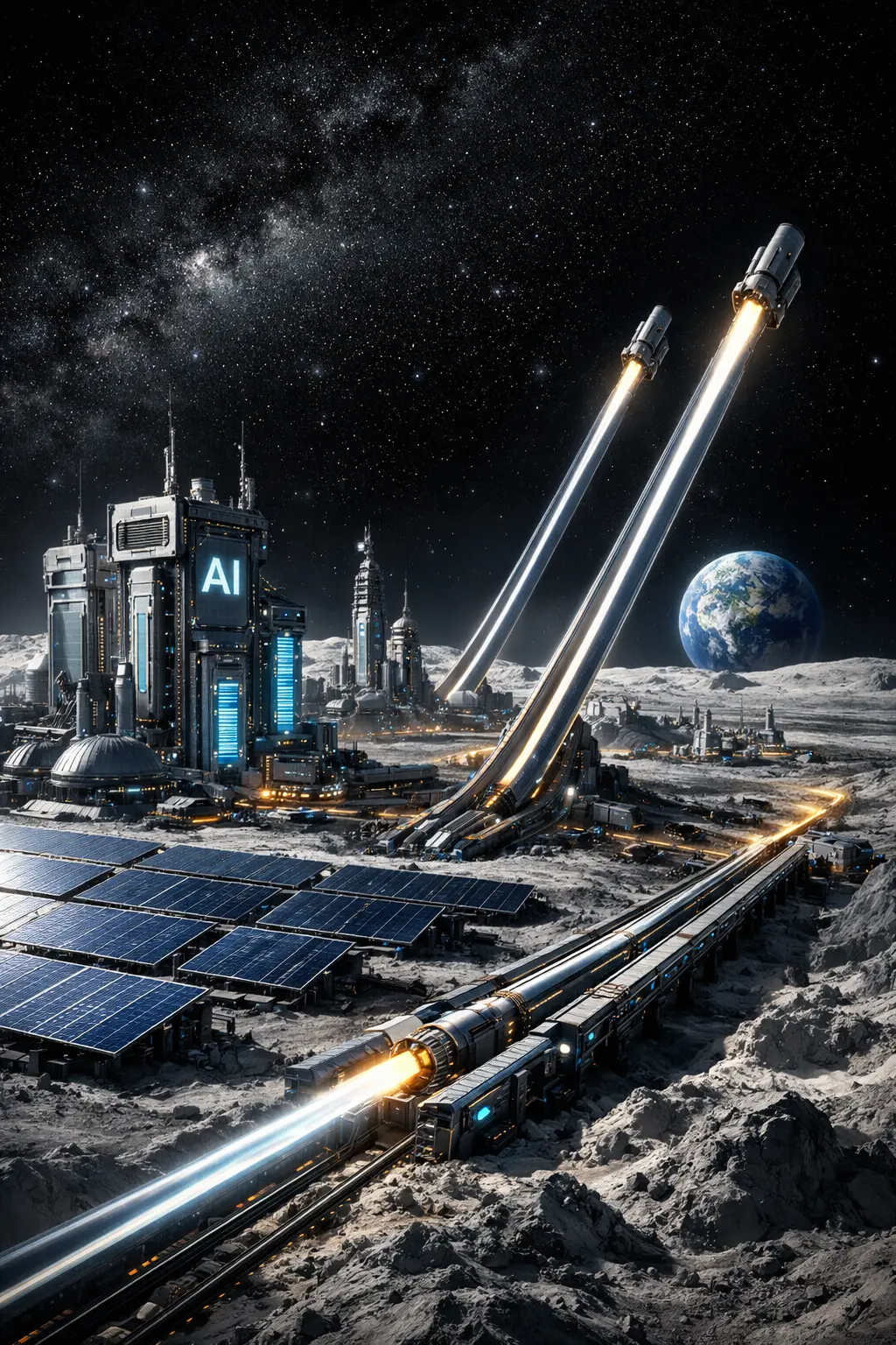 Musk mira a Lua: xAI aposta em data centers espaciais e energia lunar para redefinir o futuro da IA