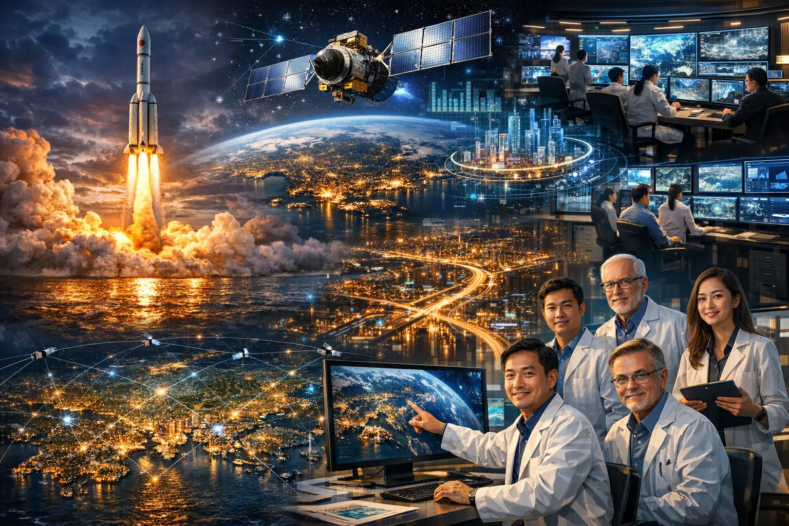 China Lança Satélite Pioneiro para Cidades Sustentáveis com IA, Em Parceria com a Universidade de Hong Kong