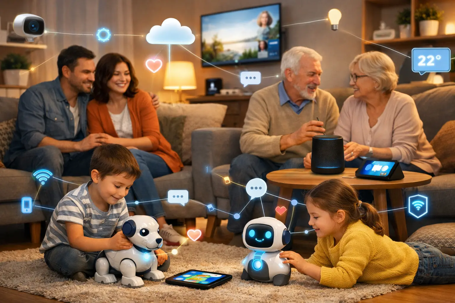 A Revolução dos Dispositivos Inteligentes: Como a Conectividade Está Transformando as Relações Familiares