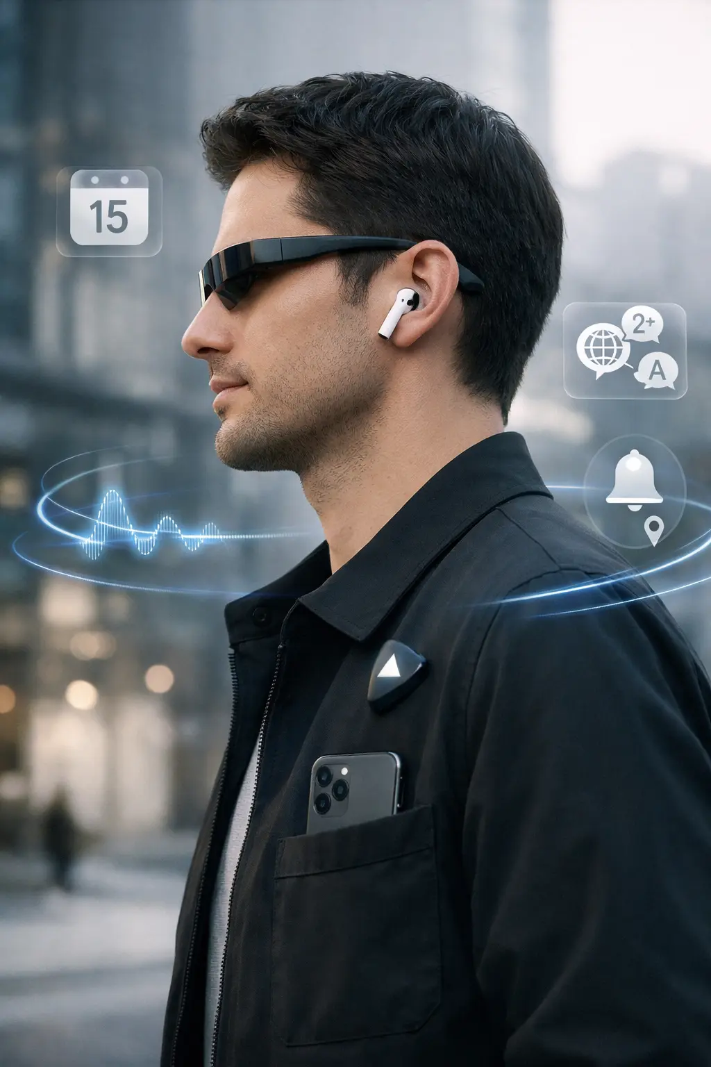 Apple acelera wearables com IA: óculos inteligentes, AI Pin e AirPods com câmera chegam até 2027