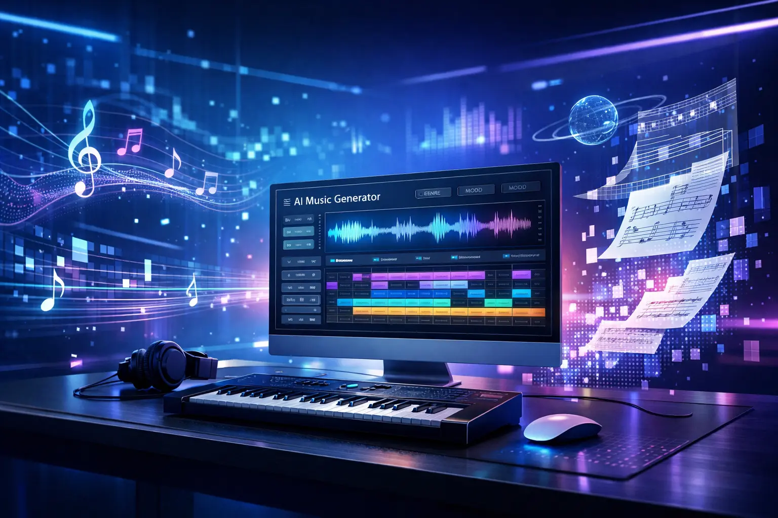 Google lança Lyria 3: nova IA musical do Gemini cria músicas com letras automáticas e foco em segurança autoral