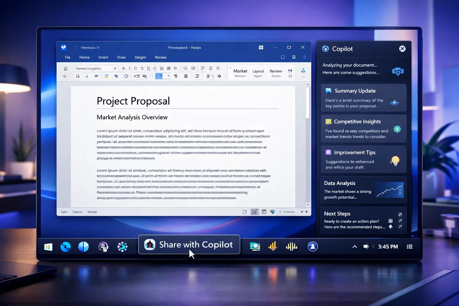 Windows 11 Testa Compartilhamento Direto com IA na Barra de Tarefas e Promete Revolucionar a Experiência do Usuário