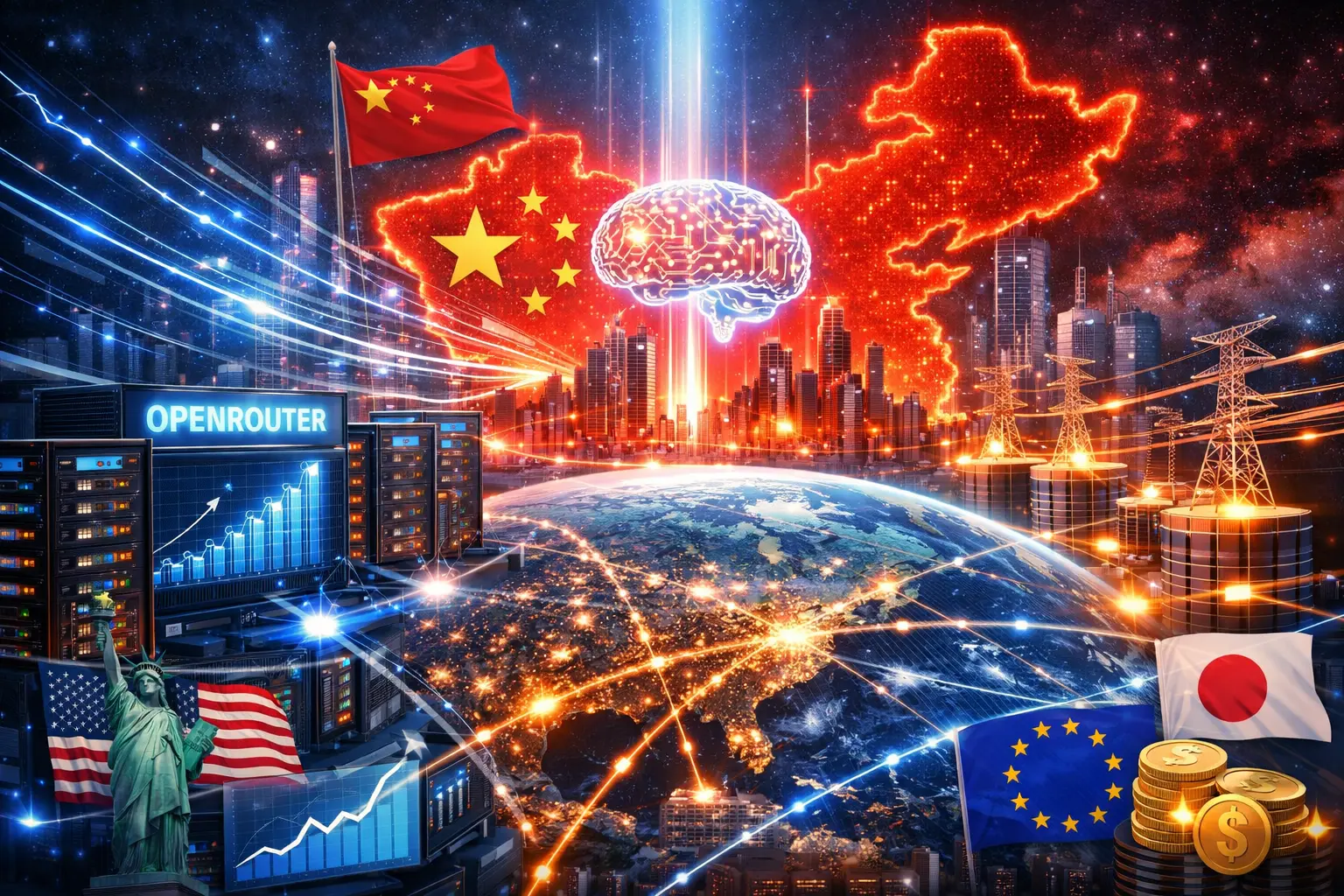 Modelos de IA Chineses Dominam o Mercado Global e Transformam a Infraestrutura de Dados