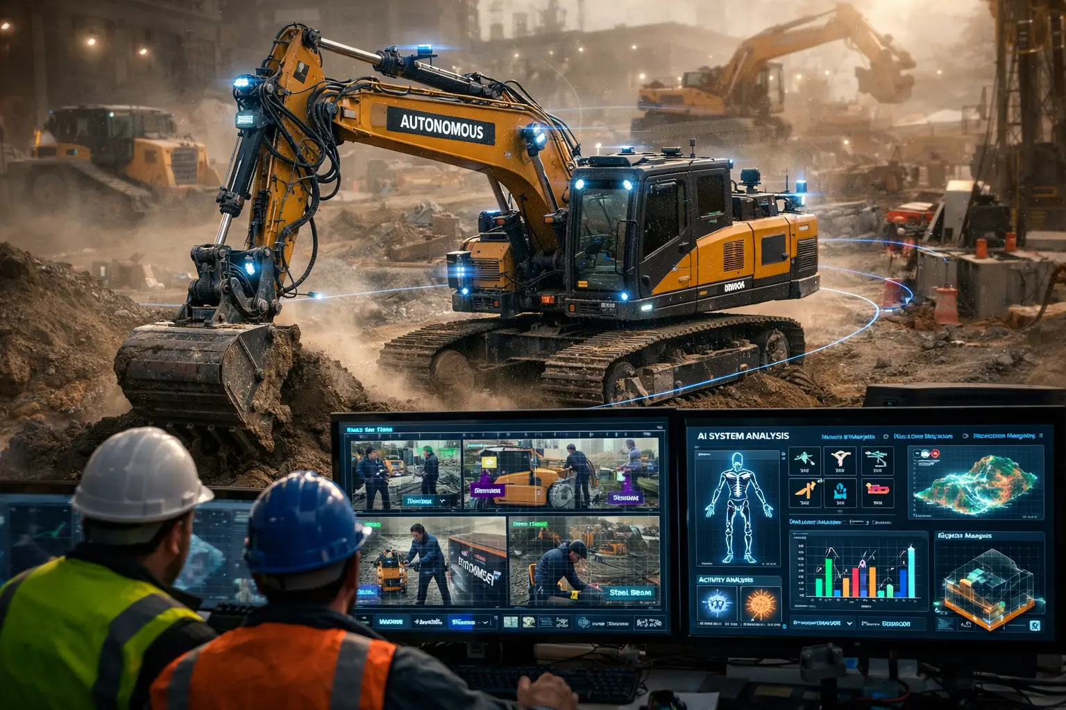 IA Revoluciona a Construção: Bedrock Robotics Usa Modelos de Linguagem para Treinar Máquinas Autônomas