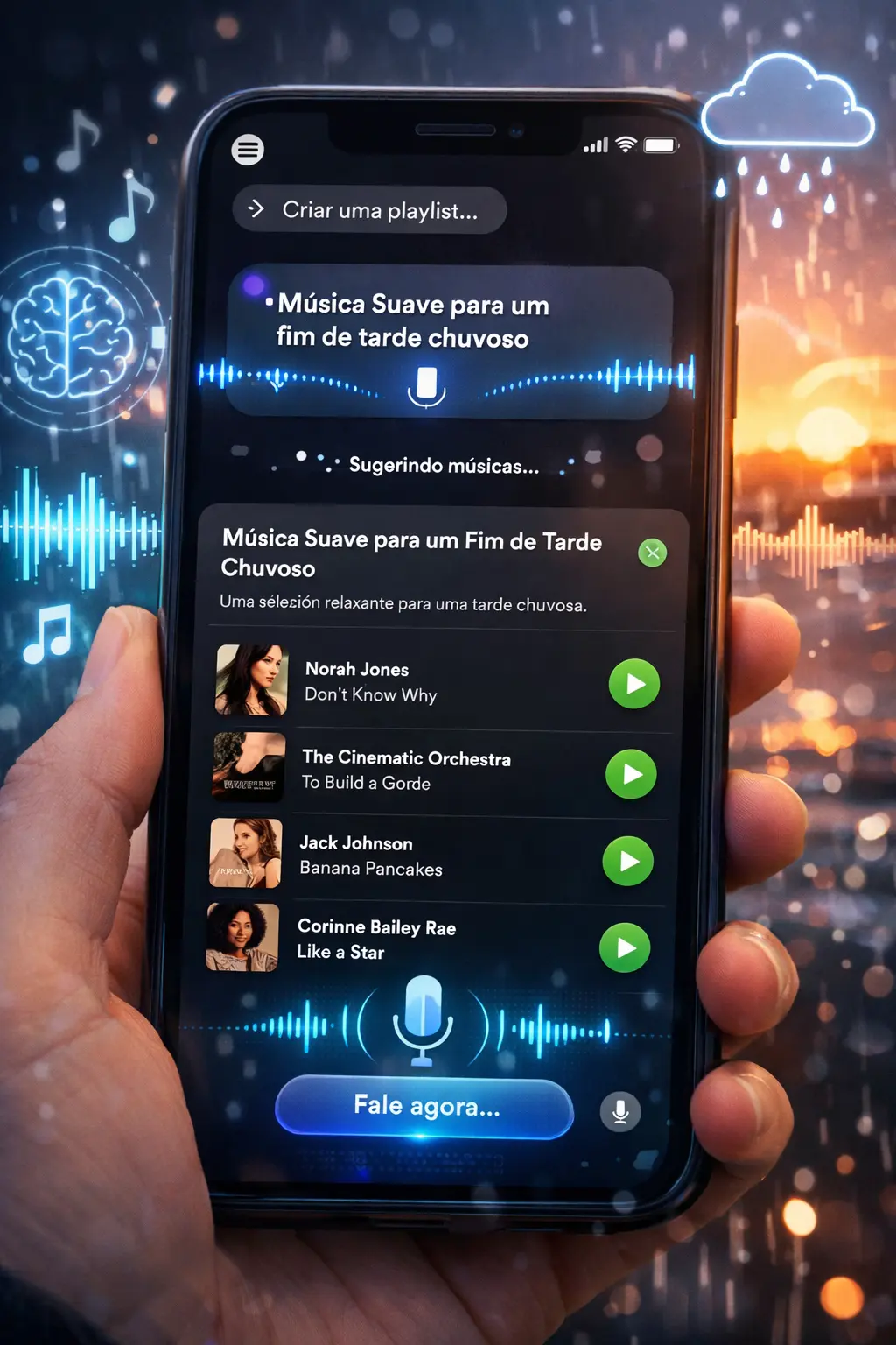 Spotify Lança Playlists por Comando de Voz e Transforma a Descoberta Musical com Inteligência Artificial