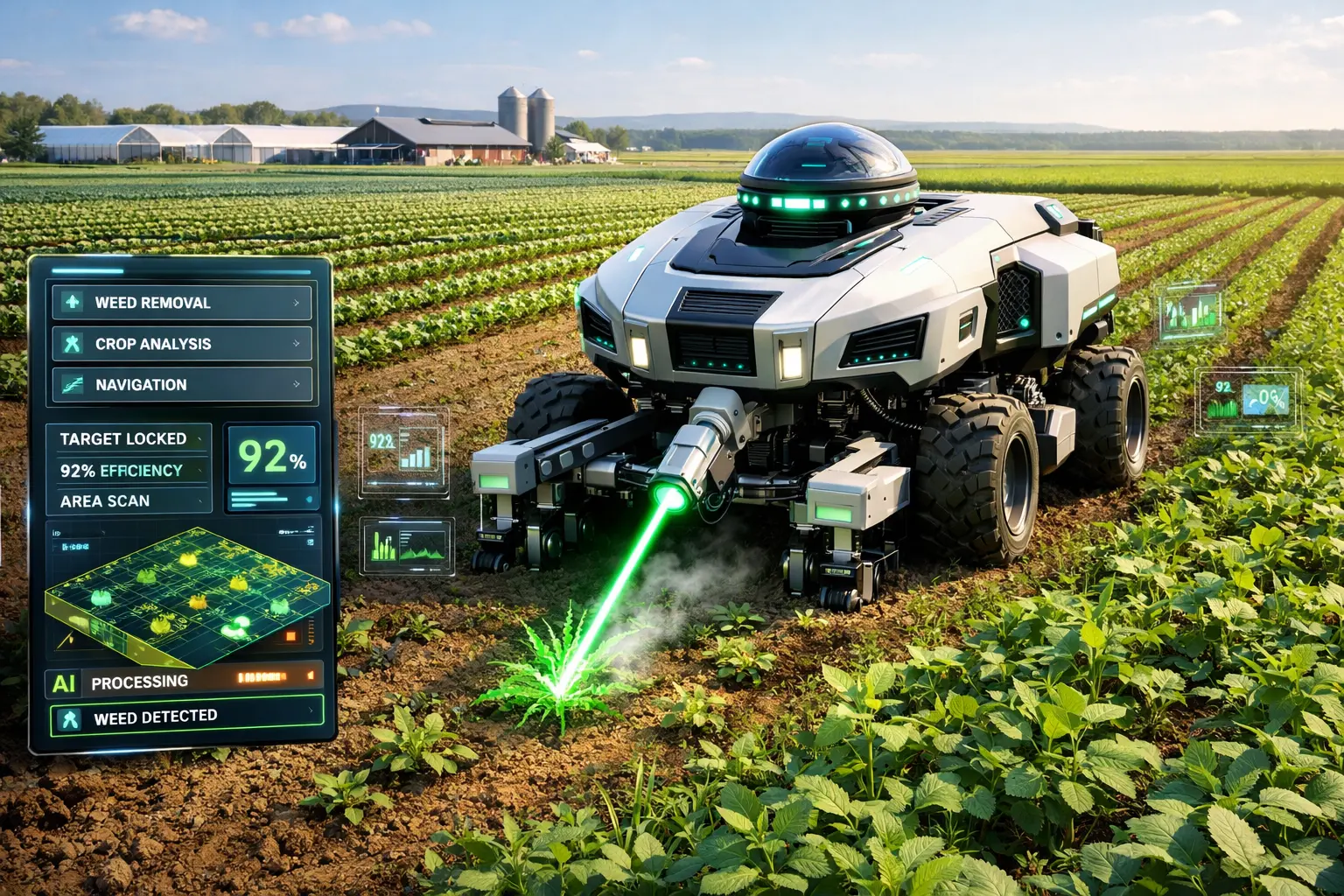 Carbon Robotics Lança IA Revolucionária para Remoção de Ervas Daninhas com Robô a Laser