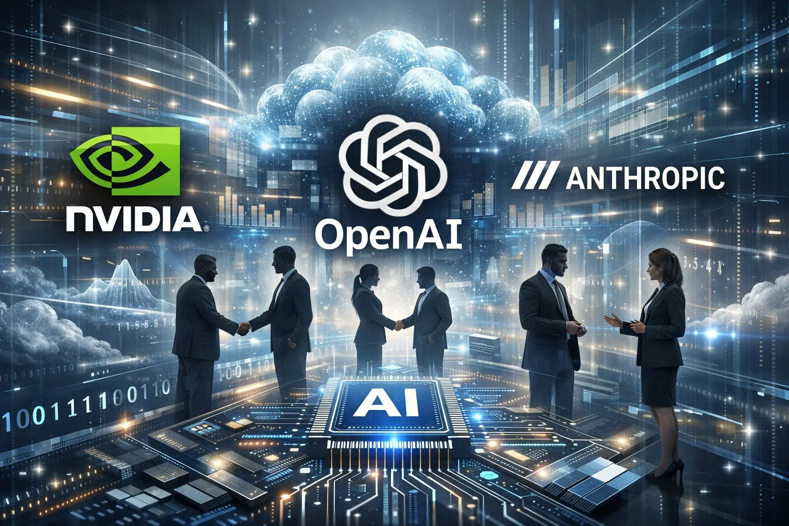 NVIDIA Avança com Parcerias Estratégicas com OpenAI e Anthropic para Dominar o Mercado de IA