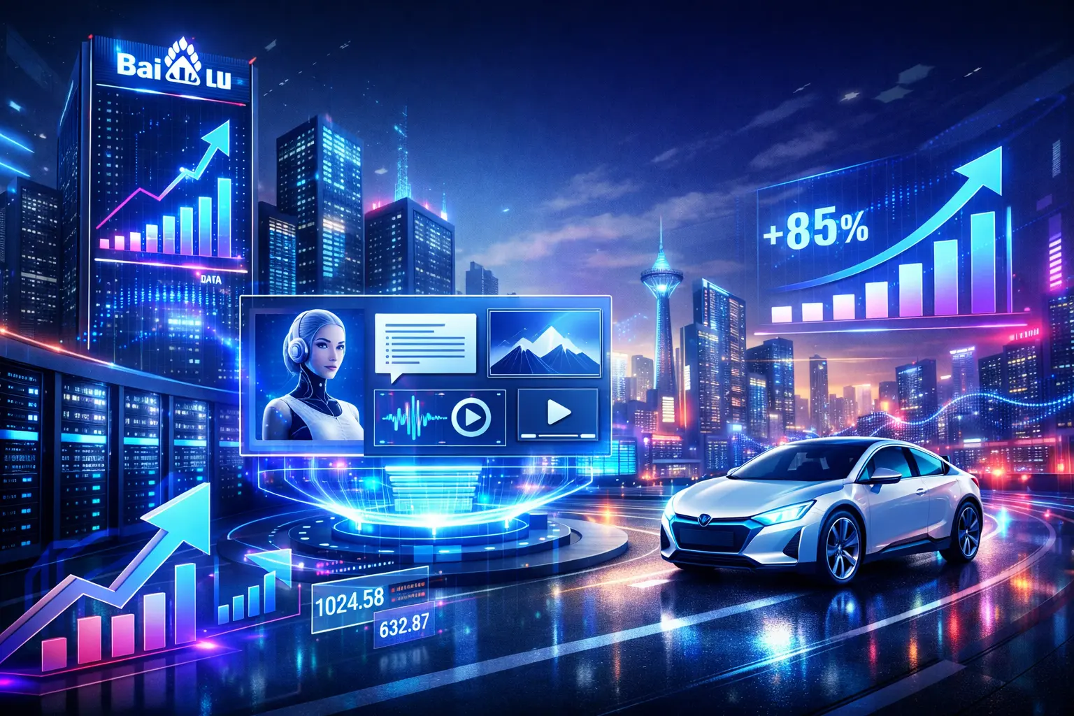 A Baidu Reforça sua Estratégia com a IA: O Principal Motor de Crescimento e Inovação para o Futuro