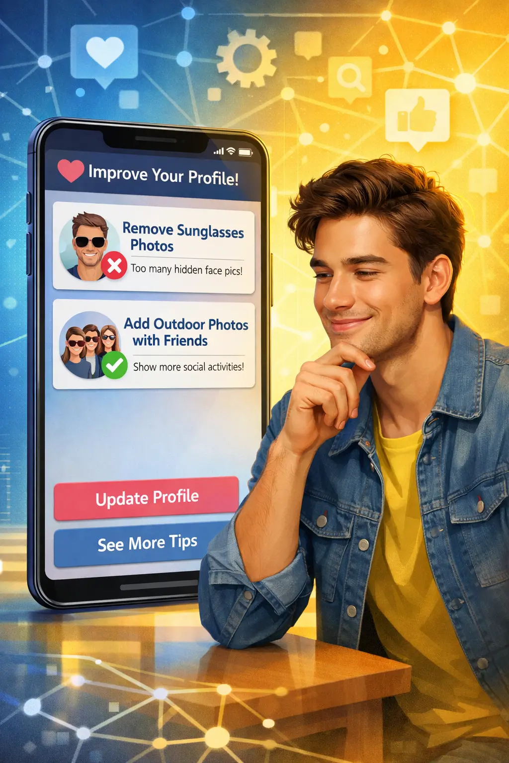 Bumble Inova com Novas Funcionalidades para Otimizar Perfis e Melhorar Conexões no Mundo do Namoro Online