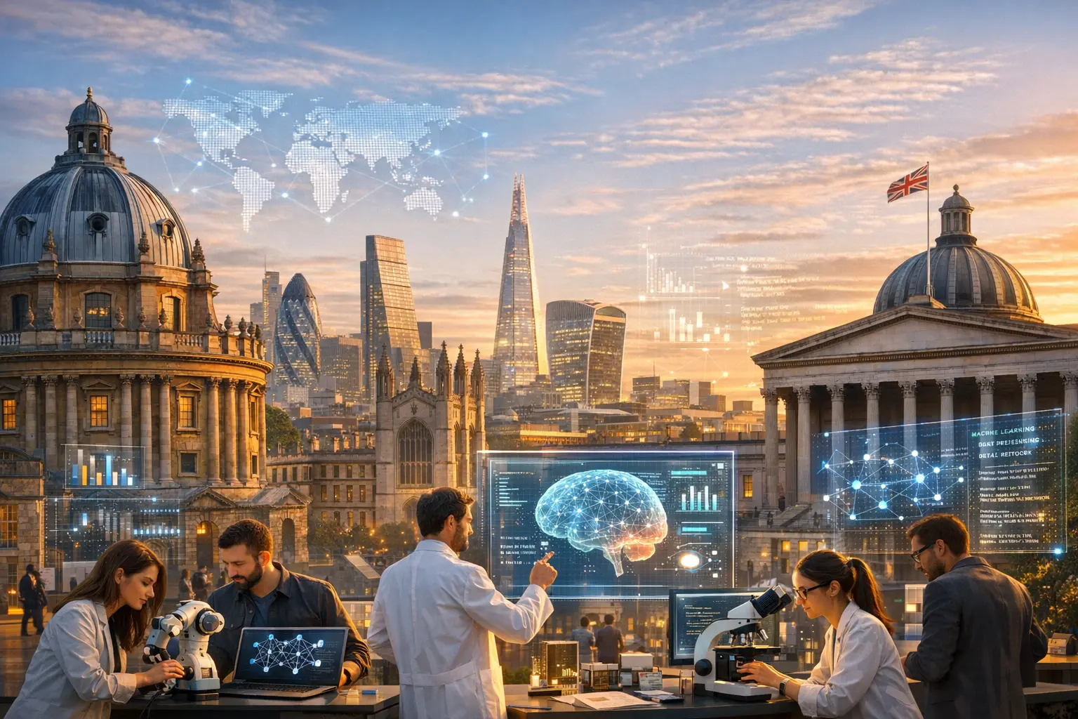 OpenAI Escolhe Londres como Novo Centro de Pesquisa Global em Inteligência Artificial