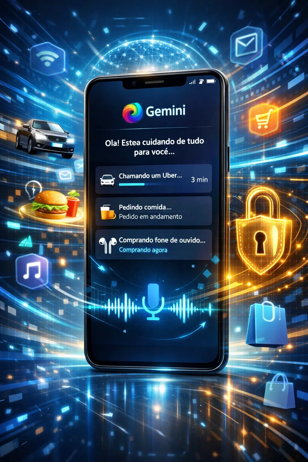 Google Lança Atualização Gemini e Transforma Seu Smartphone em um Assistente Pessoal Completo
