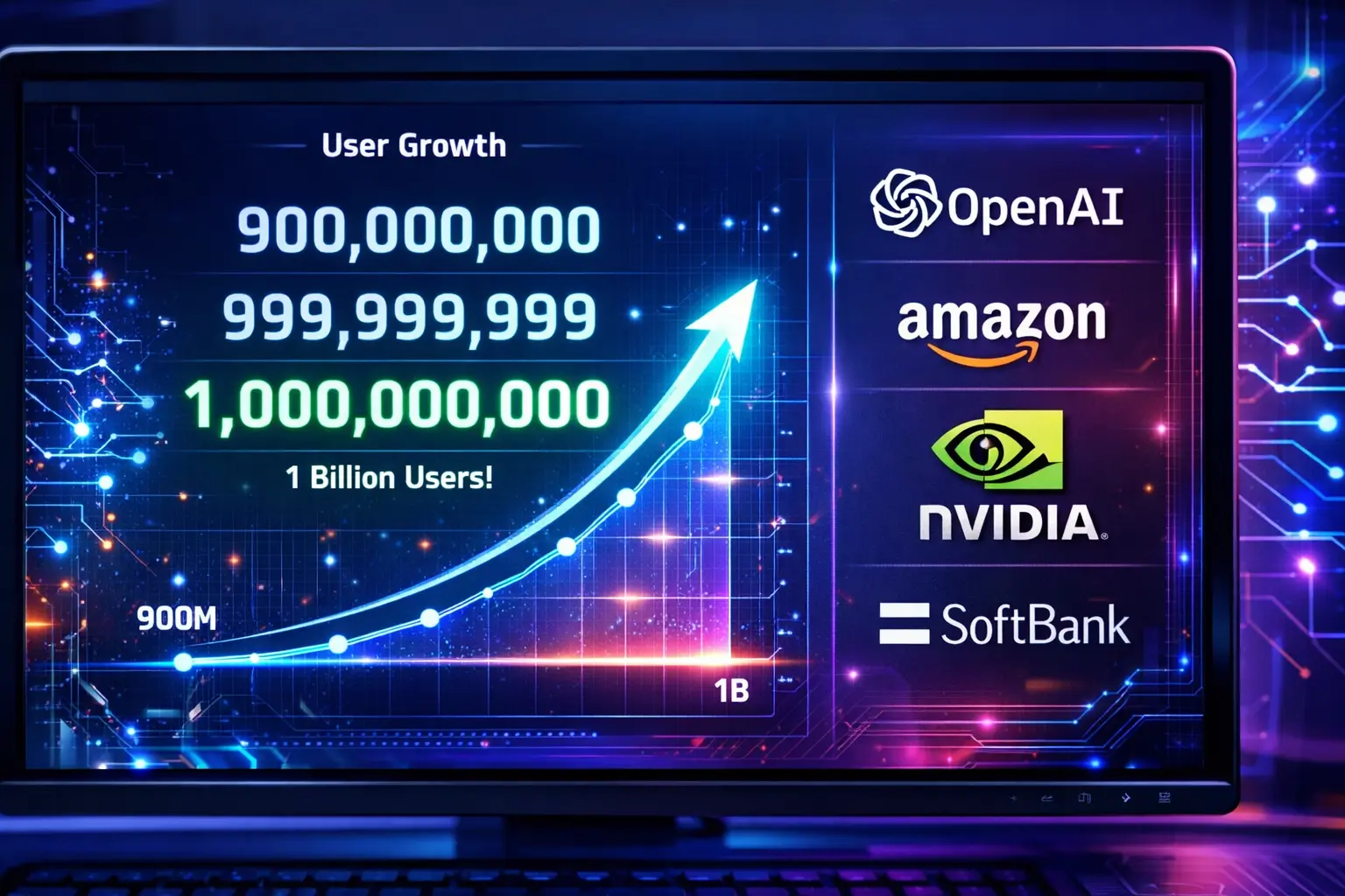 OpenAI Dispara em Usuários e Captação Bilionária, Chegando Perto de 1 Bilhão com o ChatGPT