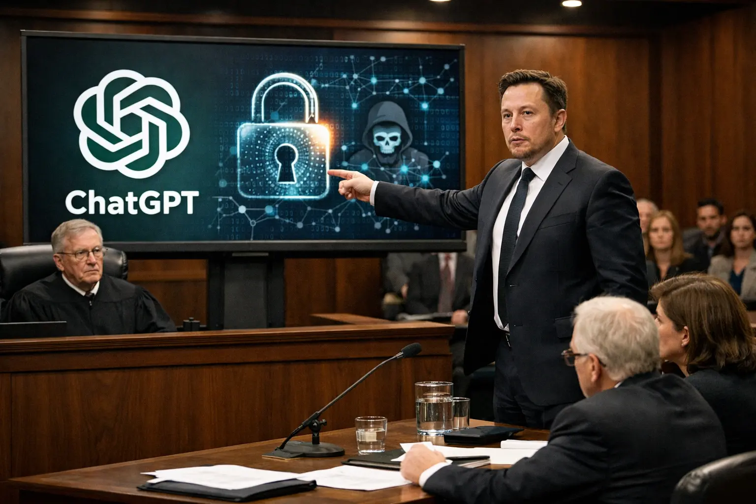 Elon Musk Critica OpenAI em Tribunal e Defende Segurança da IA com sua xAI