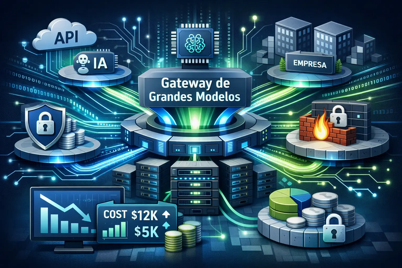 Gateways de Grandes Modelos: A Solução para Gerenciar o Tráfego de APIs de IA nas Empresas