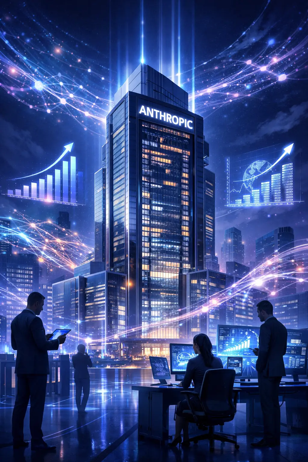 Anthropic dispara no mercado de IA com avaliação de US$ 350 bilhões e nova rodada bilionária à vista