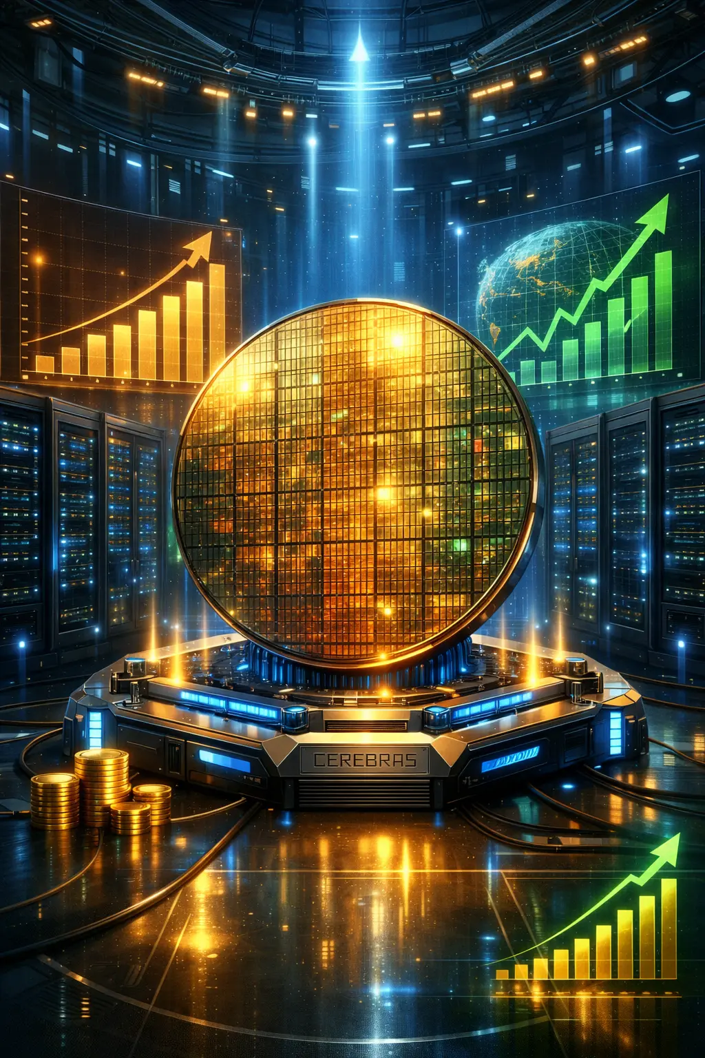 Cerebras alcança avaliação de US$ 23 bilhões após rodada de US$ 1 bilhão, destacando-se no mercado de chips para IA