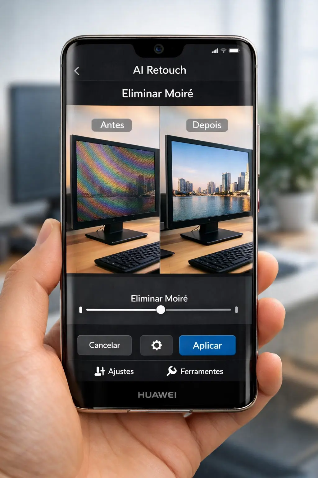 Huawei Mate 80 recebe atualização com IA para eliminar moiré, melhorar conexões e otimizar desempenho