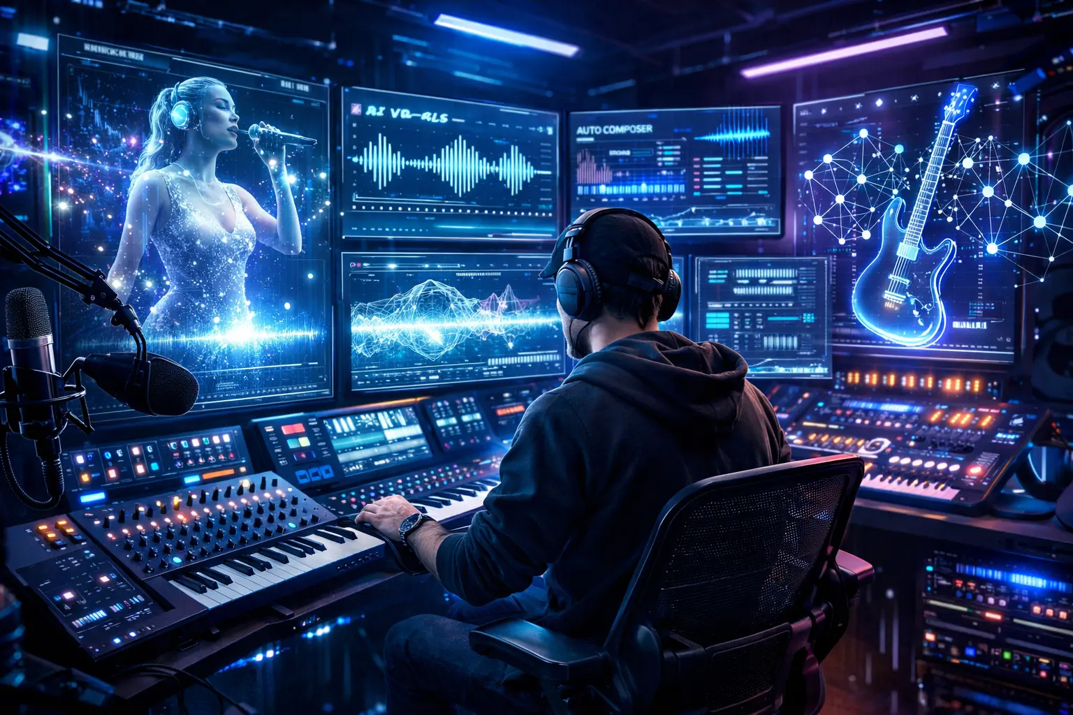 Fevereiro de 2026 marca a virada da música com IA: Suno, Udio e Google levam a criação musical à escala industrial