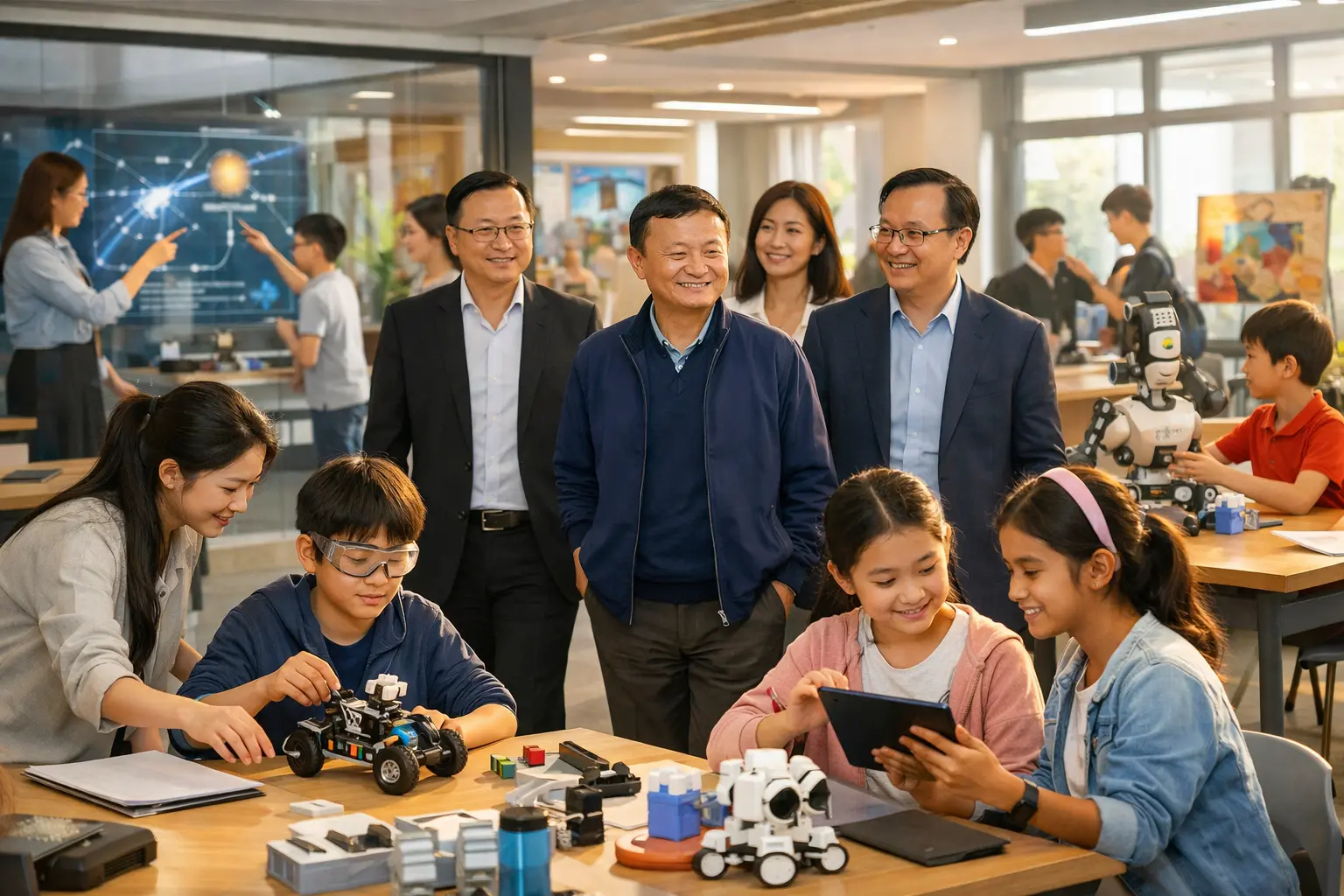 Jack Ma sinaliza nova estratégia do Alibaba: educação e talento humano no centro da era da IA