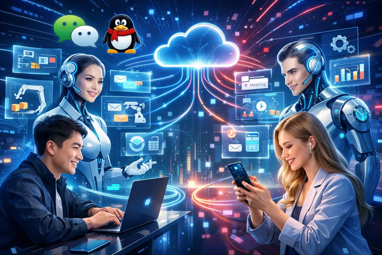 QClaw promete transformar IA em assistente pessoal simples de usar, controlando tarefas pelo WeChat e QQ