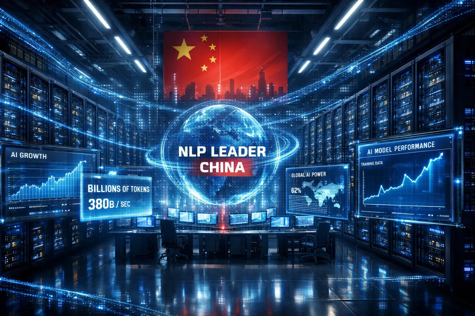 China ultrapassa os EUA em uso de IA e empresas como MiniMax e DeepSeek dominam ranking global de modelos de linguagem