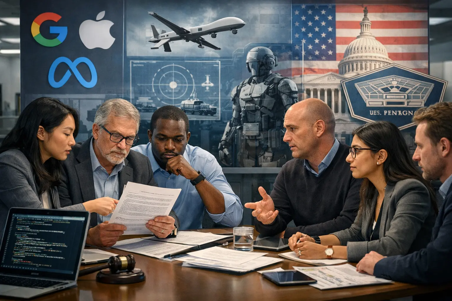 Funcionários de OpenAI e Google DeepMind apoiam Anthropic em processo contra decisão do Pentágono sobre uso militar de IA