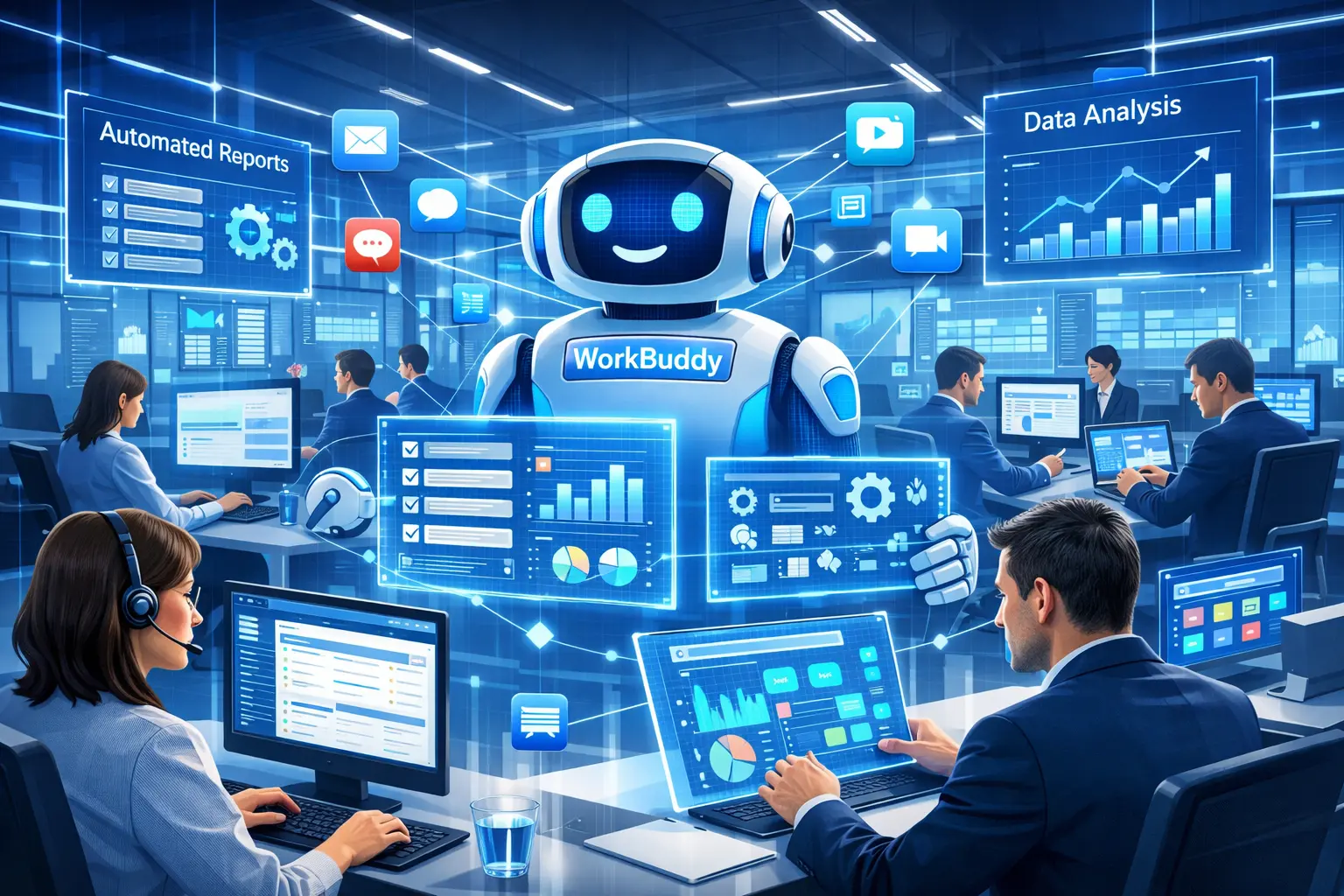 Tencent lança WorkBuddy: agente de IA para escritório instala em 1 minuto e executa tarefas automaticamente