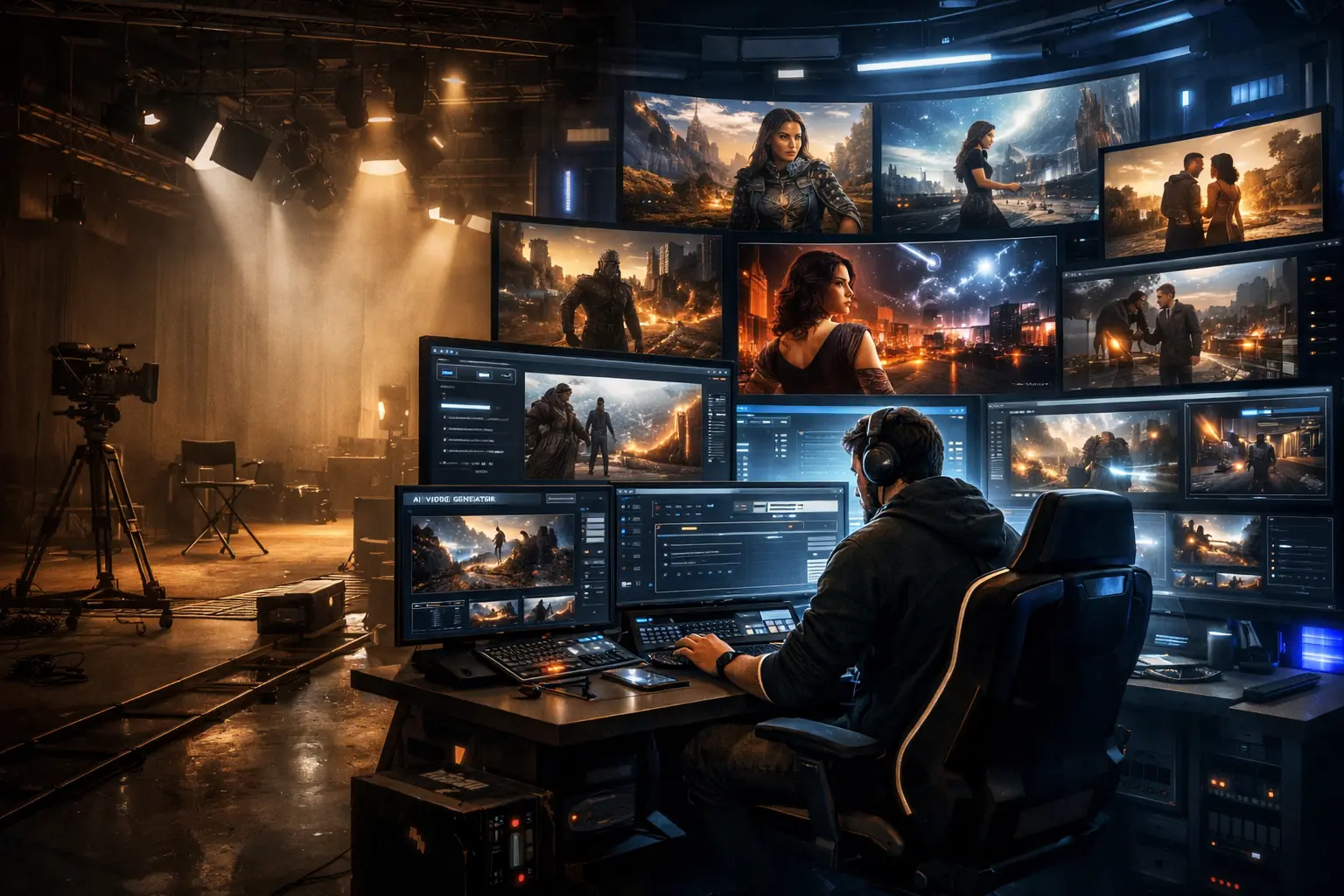 IA invade o mercado de minisséries: custos despencam, produção dispara e atores humanos perdem espaço