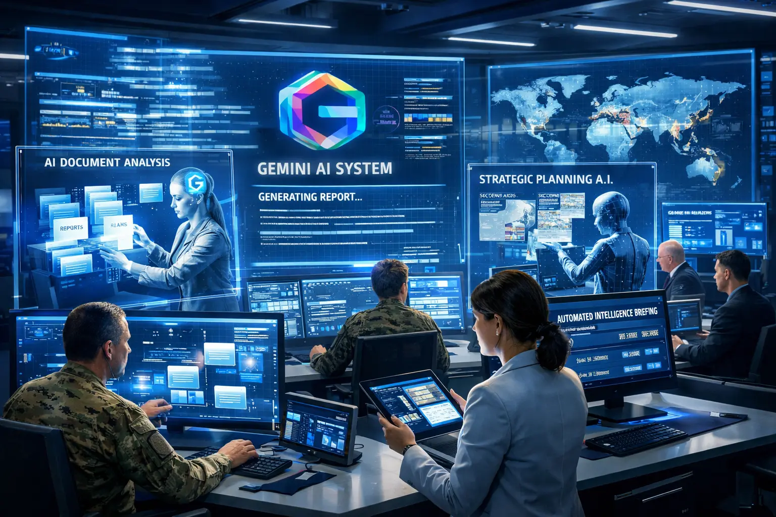 Google leva agentes de IA Gemini para mais de 3 milhões de funcionários do Departamento de Defesa dos EUA