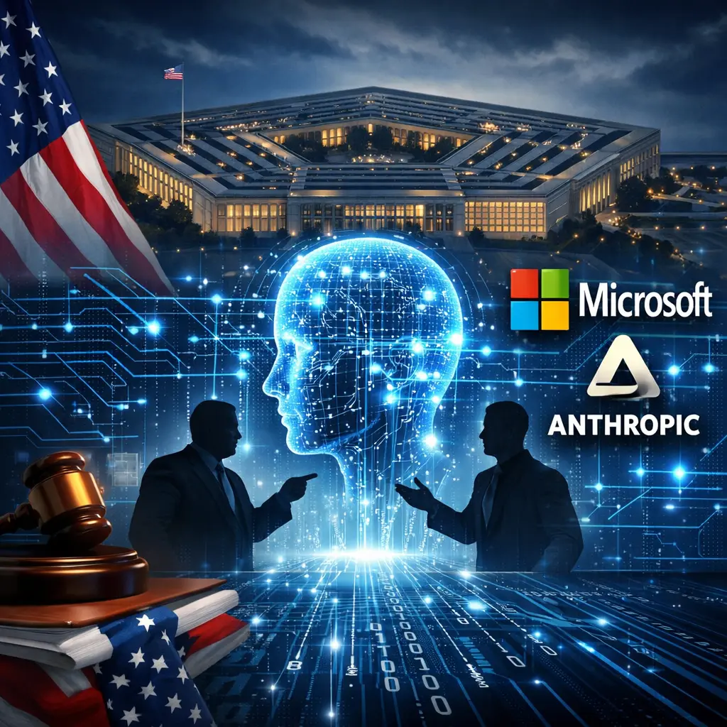Gigantes da tecnologia se unem para defender Anthropic em disputa judicial contra o Pentágono nos EUA