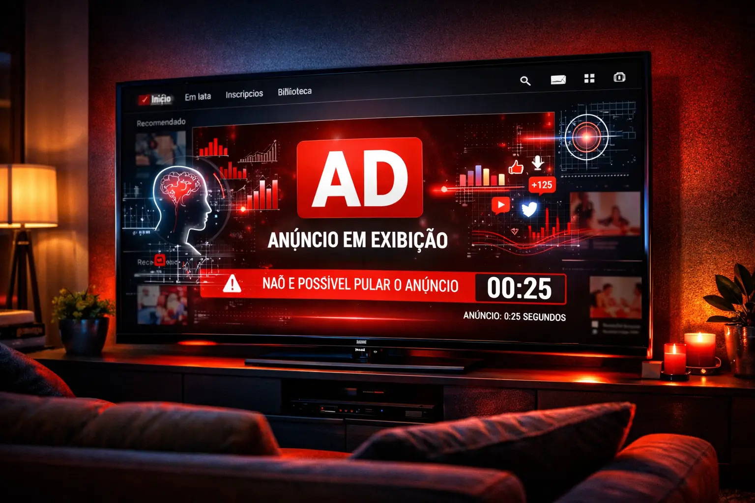 YouTube aposta em anúncios de 30 segundos na TV e usa IA para turbinar receita no streaming