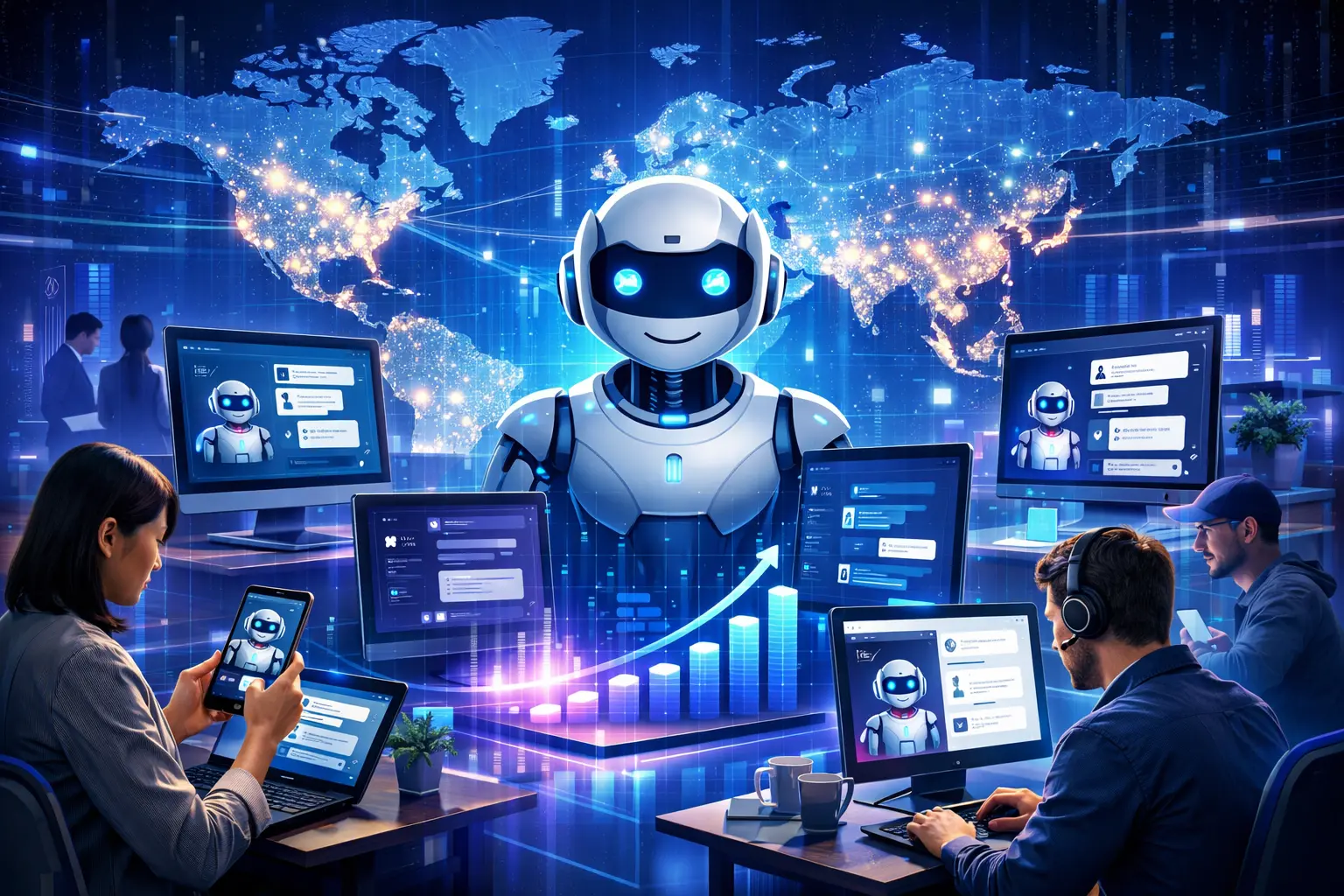 ChatGPT dispara na liderança global enquanto Gemini e Claude crescem e a corrida da IA entra em nova fase competitiva