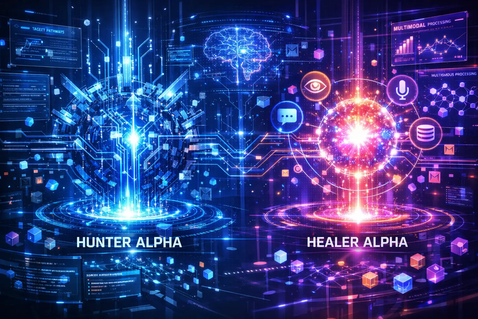 Modelos misteriosos Hunter Alpha e Healer Alpha surgem no OpenRouter e levantam especulações sobre nova geração de IA multimodal